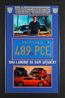 Shia LaBeouf Signed "Transformers" Custom Framed License Plate (Beckett) at PristineAuction.com