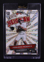 Fernando Mendoza 2025 Wild Card Comix Heisman Glitter #FM05 #3/3 RC at PristineAuction.com