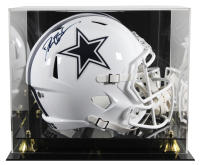 Deion Sanders Signed Cowboys Full-Size Alternate Speed Helmet with Display Case (Beckett) at PristineAuction.com