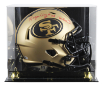 Tom Rathman & Roger Craig Signed 49ers Full-Size Rave Alternate Speed Helmet with Display Case (Beckett) at PristineAuction.com