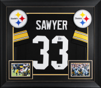 Jack Sawyer Signed Custom Framed Jersey (Beckett) at PristineAuction.com