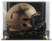 DeMarcus Ware Signed Cowboys Full-Size Salute To Service Alternate Speed Helmet with Display Case (Beckett) at PristineAuction.com