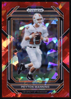 Peyton Manning Panini Prizm Draft Picks Red Ice #82 at PristineAuction.com