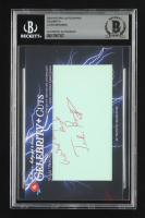 Jules Bergman Signed 2024 Historic Autographs Celebrity+ Cut Card Inscribed "With All My Best" (Beckett) at PristineAuction.com