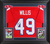Patrick Willis Signed Custom Framed Jersey (Beckett) at PristineAuction.com