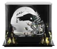 Randall Cunningham Signed Eagles Throwback Alternate Speed Mini Helmet with Display Case (Beckett) at PristineAuction.com