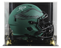 Brian Dawkins Signed Eagles Full-Size Rave Alternate Speed Helmet with Display Case (Beckett) at PristineAuction.com