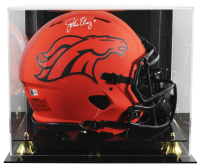 John Elway Signed Broncos Full-Size Authentic On-Field Rave Alternate Speed Helmet with Display Case (Beckett) at PristineAuction.com