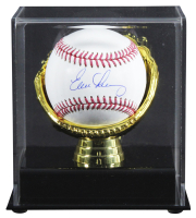 Evan Longoria Signed OML Baseball with Display Case (MLB & Fanatics) at PristineAuction.com