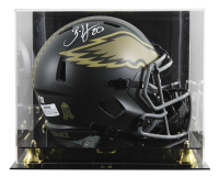 Brian Dawkins Signed Eagles Full-Size Salute to Service Alternate Speed Helmet with Display Case (Beckett) at PristineAuction.com