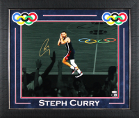 Stephen Curry Signed Team USA Custom Framed Photo (Beckett) at PristineAuction.com