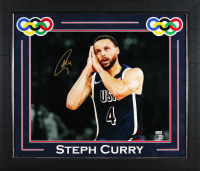 Stephen Curry Signed Team USA Custom Framed Photo (Beckett) at PristineAuction.com