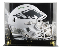 Randall Cunningham Signed Eagles Full-Size Salute to Service Alternate Speed Helmet with Display Case (Beckett) at PristineAuction.com