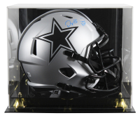 Dez Bryant Signed Cowboys Full-Size Rave Alternate Speed Helmet with Display Case (Beckett) at PristineAuction.com