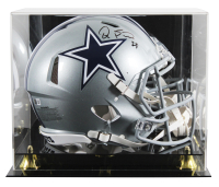 Dez Bryant Signed Cowboys Full-Size Authentic On-Field Speed Helmet with Display Case (Beckett) at PristineAuction.com