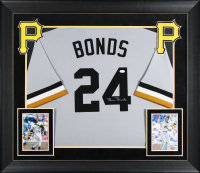 Barry Bonds Signed Pirates Custom Framed Nike Authentic Jersey (JSA) at PristineAuction.com