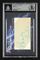 Buddy Lester Signed 2024 Historic Autographs Celebrity+ Cut Card (Beckett) at PristineAuction.com