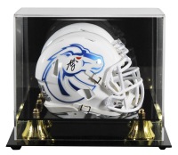 Ashton Jeanty Signed Boise State Broncos Speed Mini Helmet with Display Case (Beckett) at PristineAuction.com