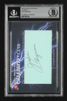 Julia Benjamin Signed 2024 Historic Autographs Celebrity+ Cut Card (Beckett) at PristineAuction.com