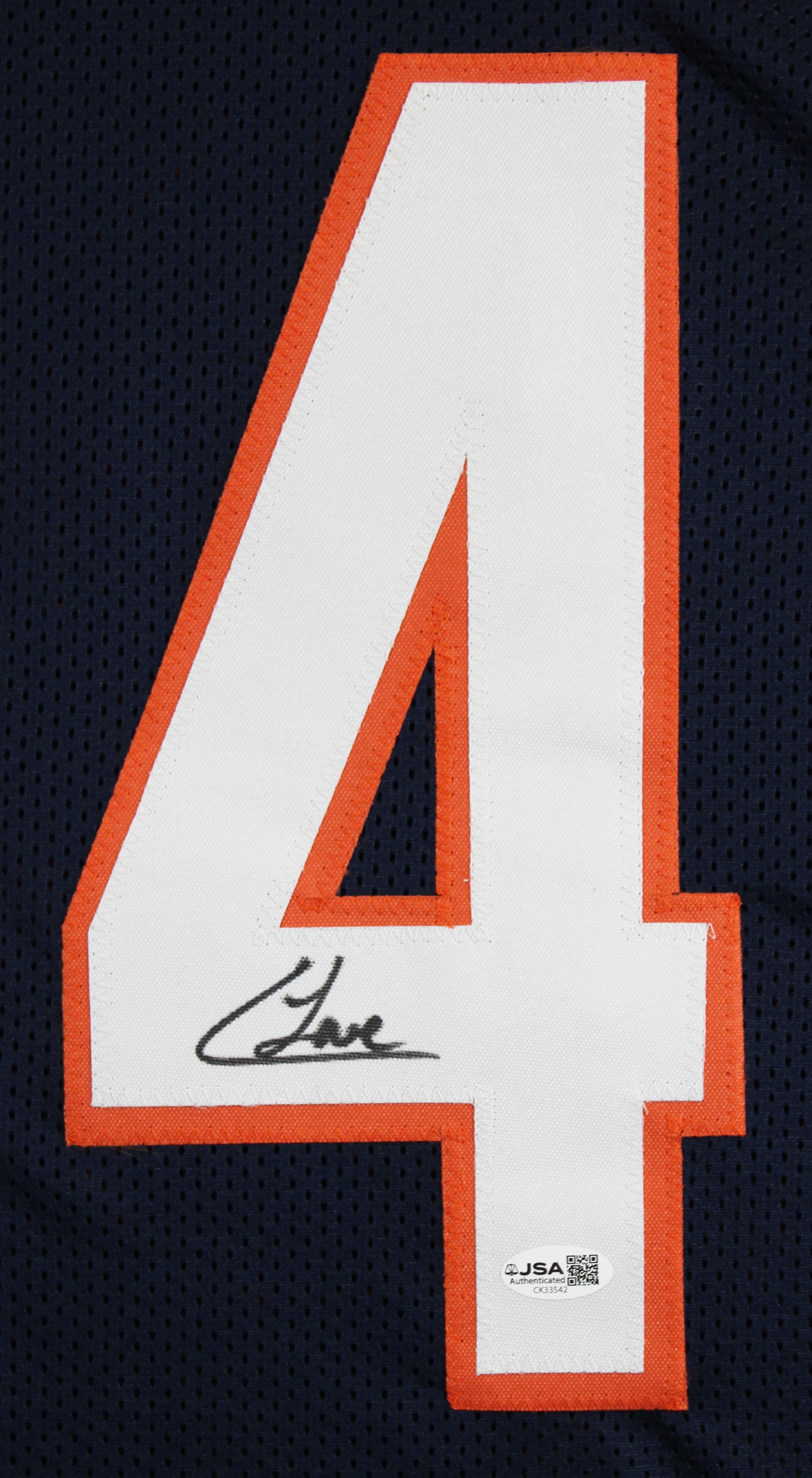 Colston Loveland Signed Custom Framed Jersey (JSA) at PristineAuction.com Colston Loveland Signed Custom Framed Jersey (JSA) at PristineAuction.com