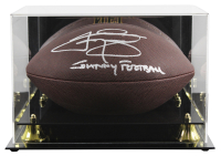 Johnny Manziel Signed NFL Football Inscribed "Johnny Football" with Display Case (Beckett) at PristineAuction.com