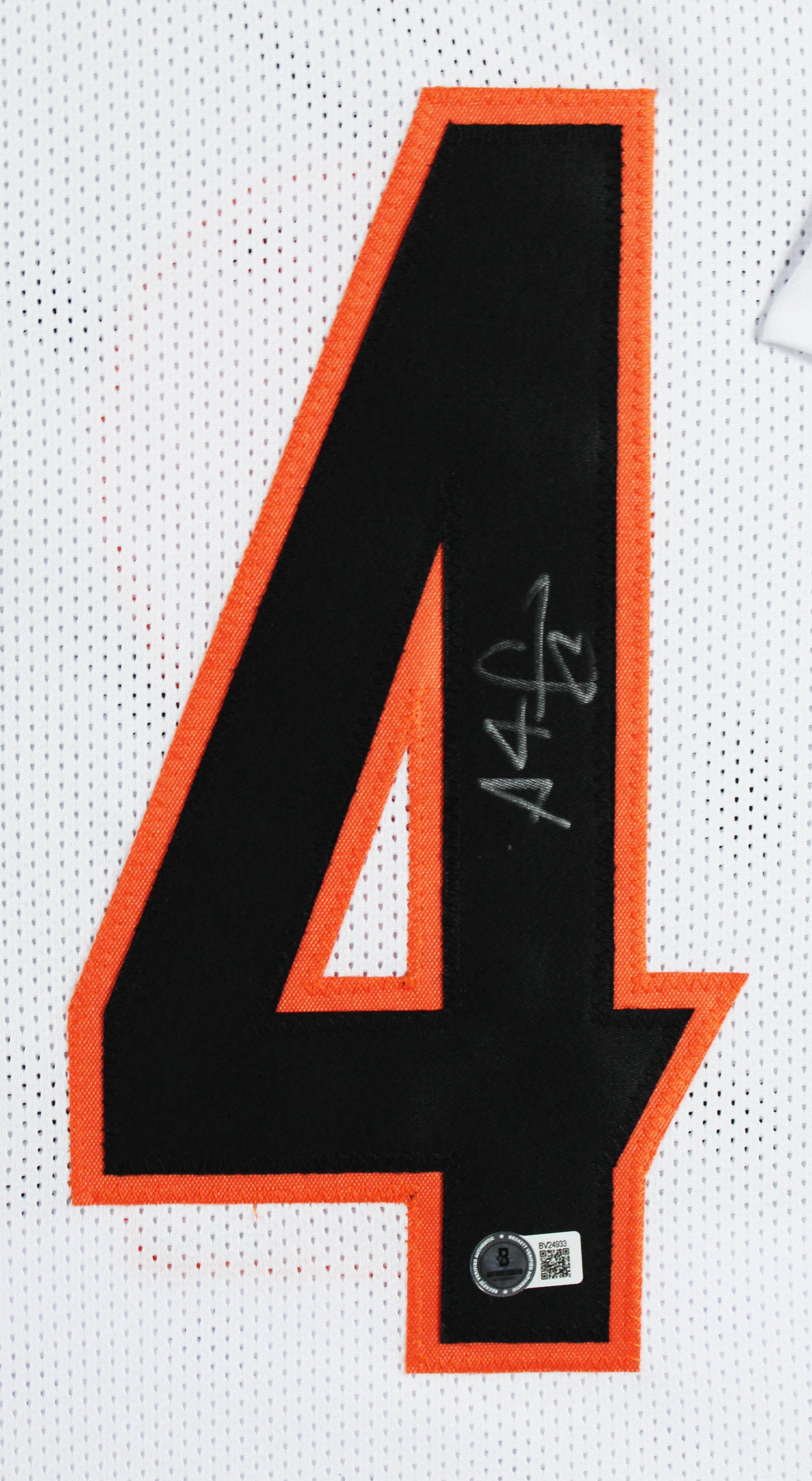 Adam "Pacman" Jones Signed Custom Framed Jersey (Beckett) at PristineAuction.com Adam "Pacman" Jones Signed Custom Framed Jersey (Beckett) at PristineAuction.com