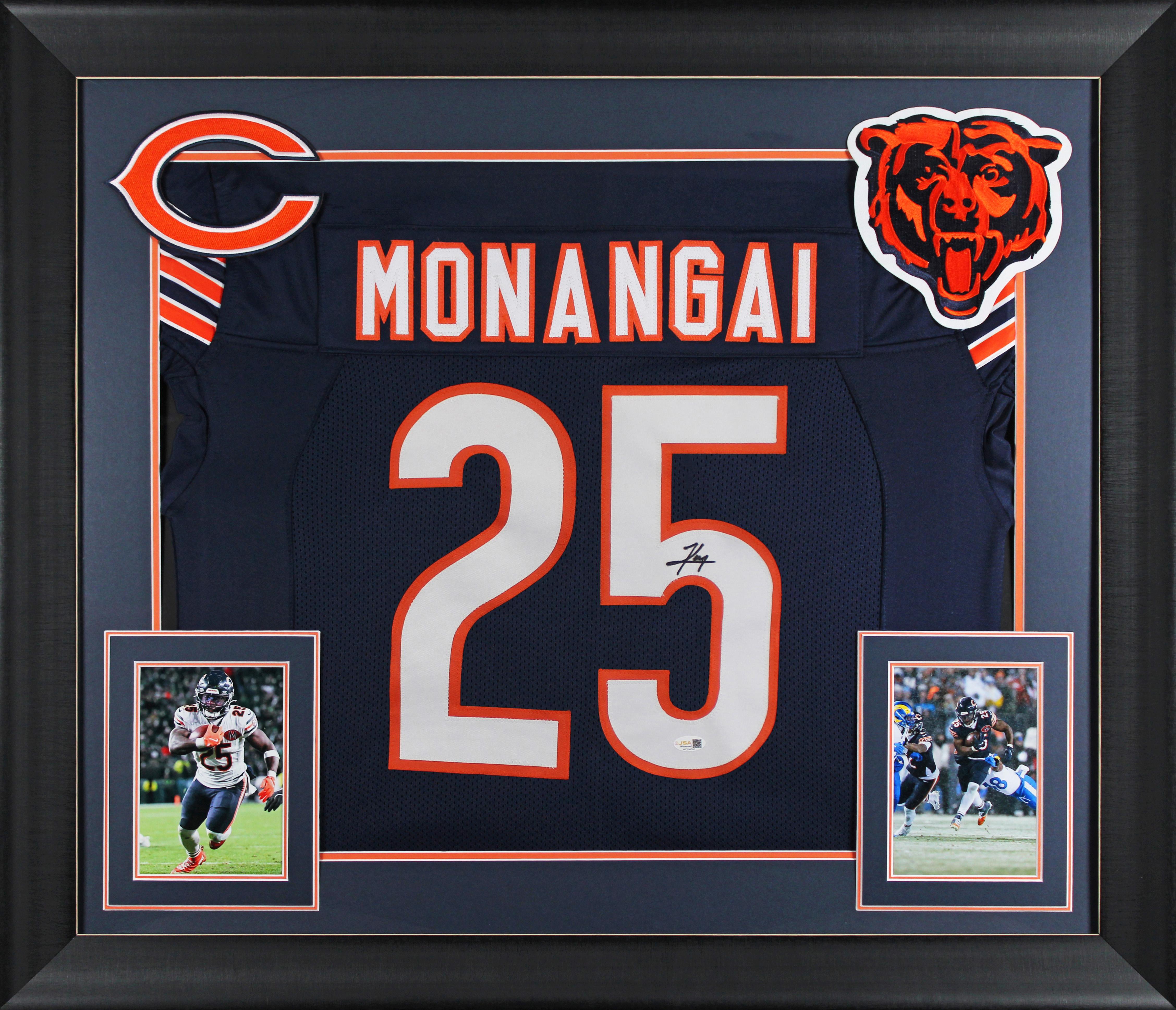 Kyle Monangai Signed Custom Framed Jersey (JSA) at PristineAuction.com Kyle Monangai Signed Custom Framed Jersey (JSA) at PristineAuction.com