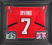 Bucky Irving Signed Custom Framed Jersey (Beckett) at PristineAuction.com