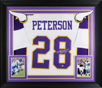 Adrian Peterson Signed Custom Framed Jersey (Beckett) at PristineAuction.com