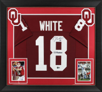 Jason White Signed Custom Framed Jersey Inscribed "03 Heisman" (Beckett) at PristineAuction.com