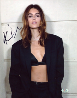 Kaia Gerber Signed 11x14 Photo (PSA) at PristineAuction.com