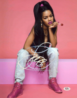 Teyana Taylor Signed 11x14 Photo (PSA) at PristineAuction.com