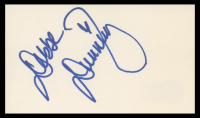 Debbe Dunning Signed 3x5 Index Card (Beckett) at PristineAuction.com