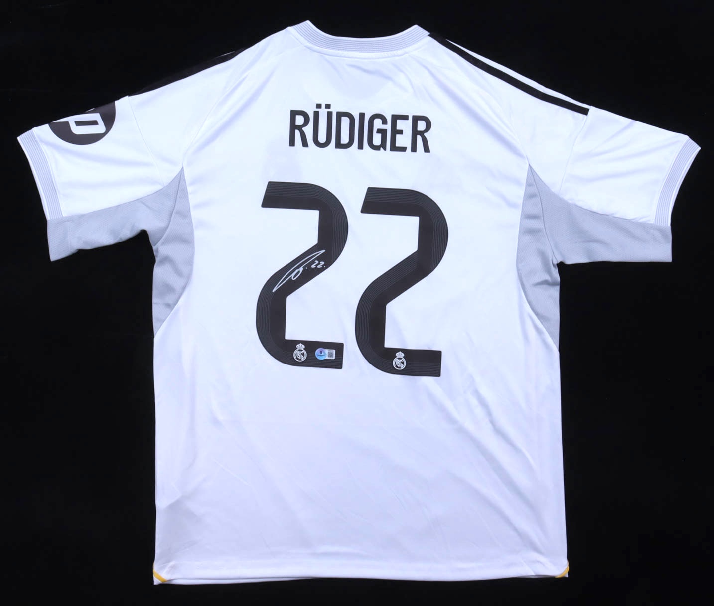 Antonio Rudiger Signed Real Madrid F.C. Adidas Authentic Jersey (Beckett) at PristineAuction.com Antonio Rudiger Signed Real Madrid F.C. Adidas Authentic Jersey (Beckett) at PristineAuction.com