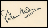 Patricia Medina Signed 3x5 Index Card (Beckett) at PristineAuction.com