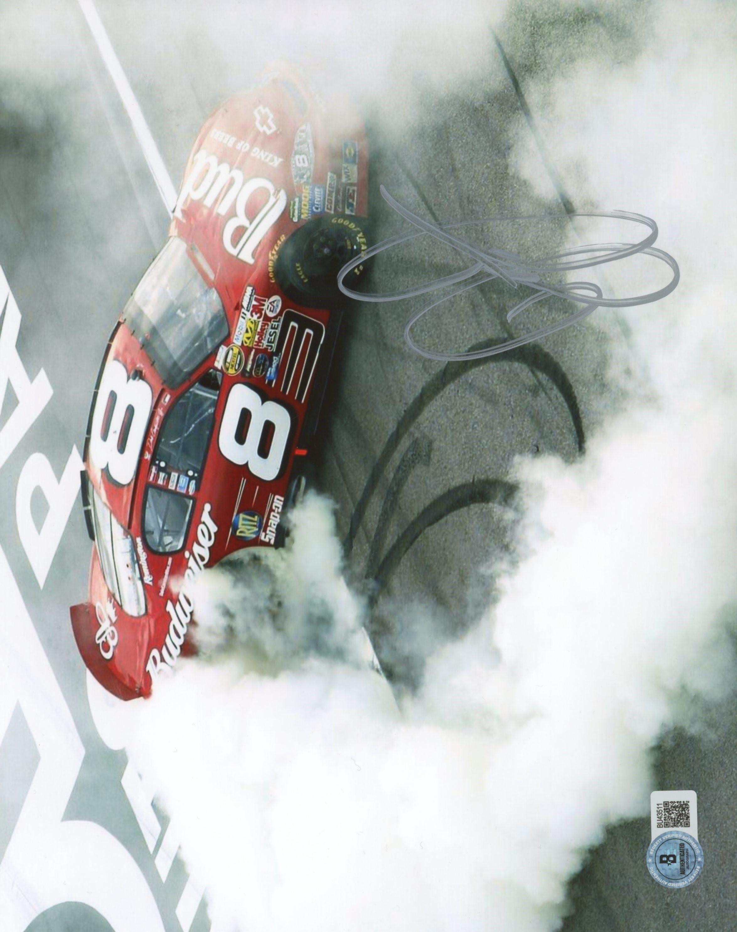 Dale Earnhardt Jr. Signed NASCAR 8x10 Photo (Beckett) at PristineAuction.com Dale Earnhardt Jr. Signed NASCAR 8x10 Photo (Beckett) at PristineAuction.com