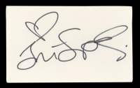 Tori Spelling Signed 3x5 Index Card (Beckett) at PristineAuction.com