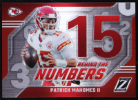 Patrick Mahomes II 2023 Panini Zenith Behind The Numbers #24 at PristineAuction.com