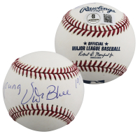 Vida Blue Signed OML Baseball Inscribed "71 Cy Young" & "71 MVP" (Beckett) at PristineAuction.com