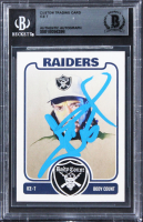 Ice T Signed Custom Trading Card (BGS) at PristineAuction.com