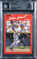 Robin Yount Signed 1990 Donruss #146 (BGS) at PristineAuction.com