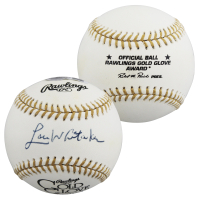Lou Whitaker Signed Gold Glove Award Baseball (Beckett) at PristineAuction.com