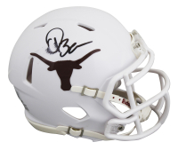 Quinn Ewers Signed Texas Longhorns Speed Mini Helmet (Beckett) at PristineAuction.com