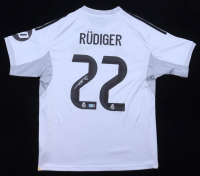 Antonio Rudiger Signed Real Madrid F.C. Adidas Authentic Jersey (Beckett) at PristineAuction.com