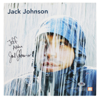Jack Johnson Signed "Brushfire Fairytales" Vinyl Record Album Flat Inscribed "Jeff Aloha" (PSA) at PristineAuction.com