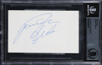 Jennifer Beals Signed 3x5 Index Card (BGS) at PristineAuction.com