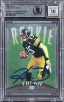 Hines Ward Signed 1998 Topps Finest #148 RC (BGS | Auto 10) at PristineAuction.com