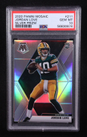 Jordan Love 2020 Panini Mosaic Silver #211 RC (PSA 10) at PristineAuction.com