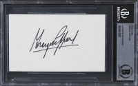 George Peppard Signed 3x5 Index Card (BGS) at PristineAuction.com