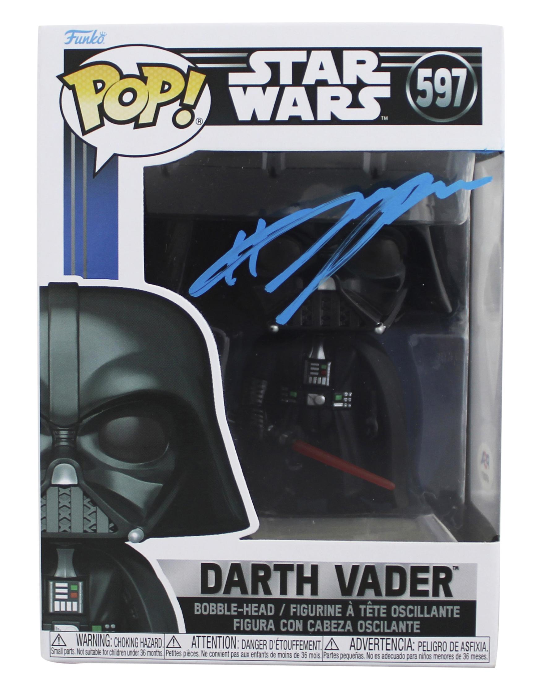 Hayden Christensen Signed "Star Wars" #597 Darth Vader Bobble-Head Funko Pop! Vinyl Figure (PSA) at PristineAuction.com Hayden Christensen Signed "Star Wars" #597 Darth Vader Bobble-Head Funko Pop! Vinyl Figure (PSA) at PristineAuction.com